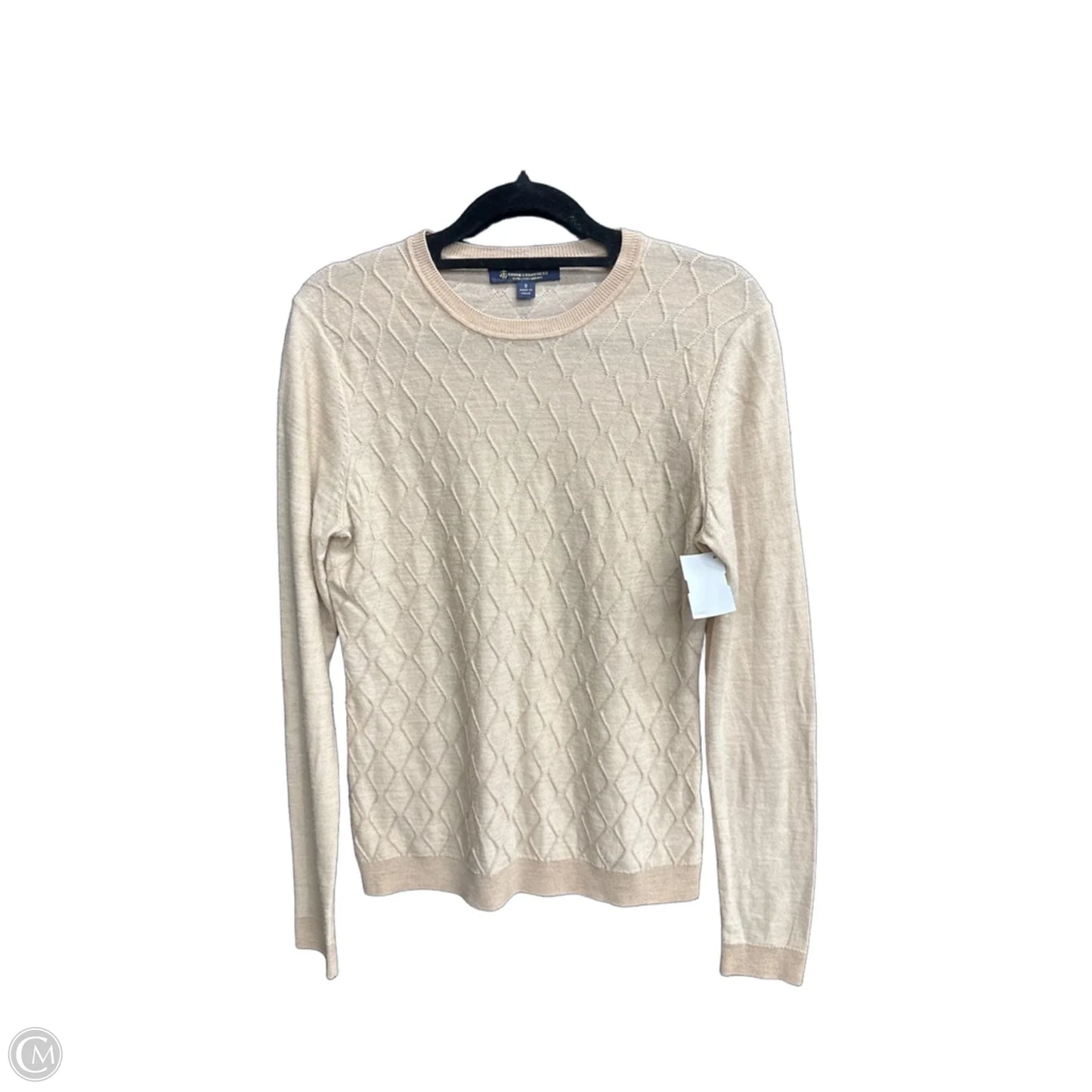 Top Long Sleeve By Brooks Brothers In Brown, Size: S