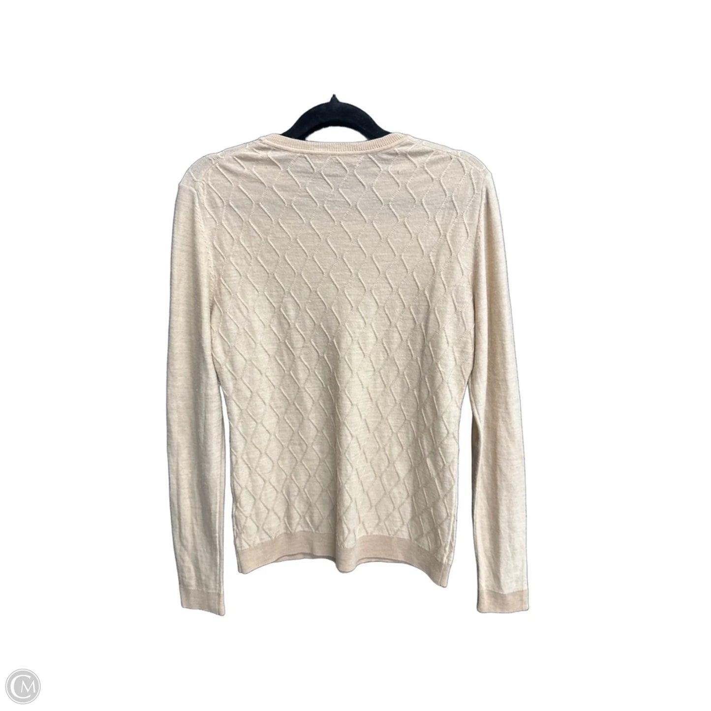 Top Long Sleeve By Brooks Brothers In Brown, Size: S