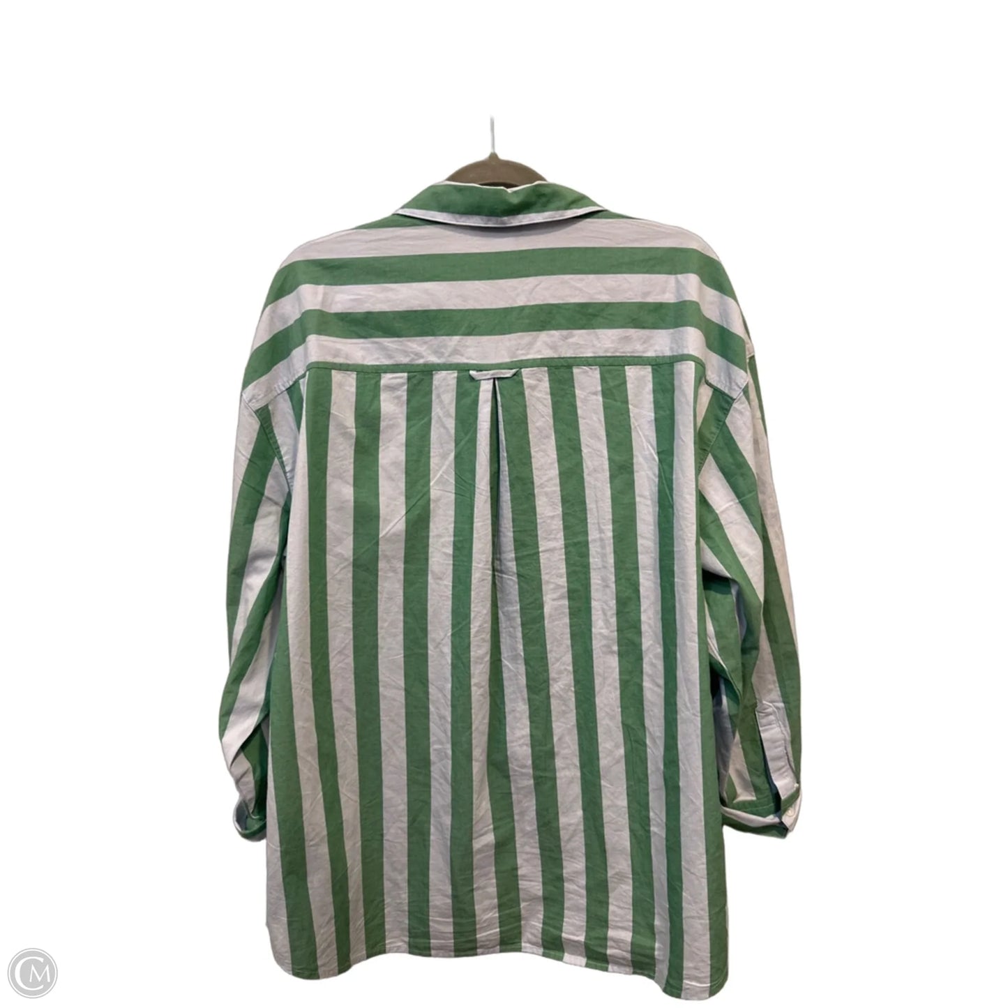 Top Long Sleeve By Old Navy In Striped Pattern, Size: L