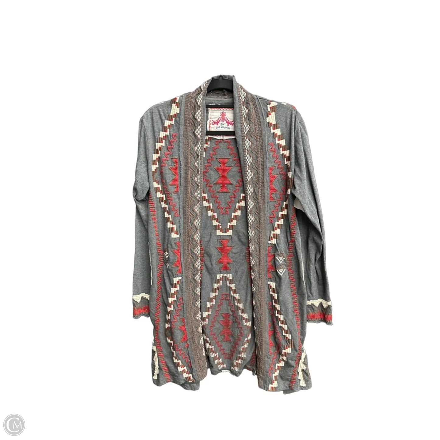 Cardigan By Johnny Was In Grey, Size: Xs