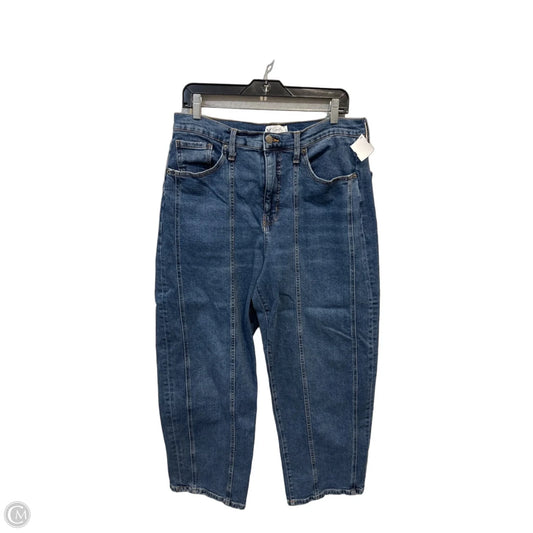 Jeans Wide Leg By Jessica Simpson In Blue Denim, Size: 10