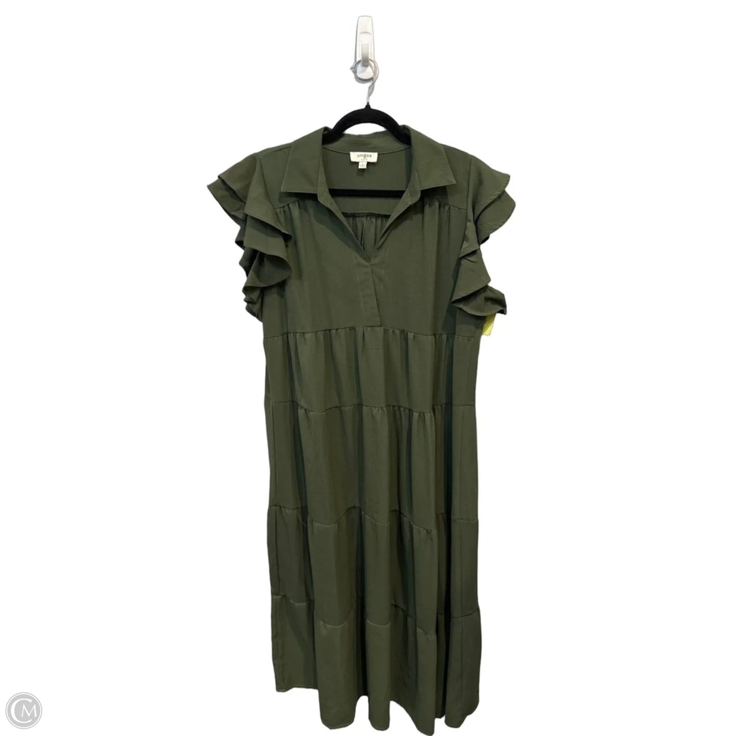 Dress Casual Maxi By Umgee In Green, Size: L