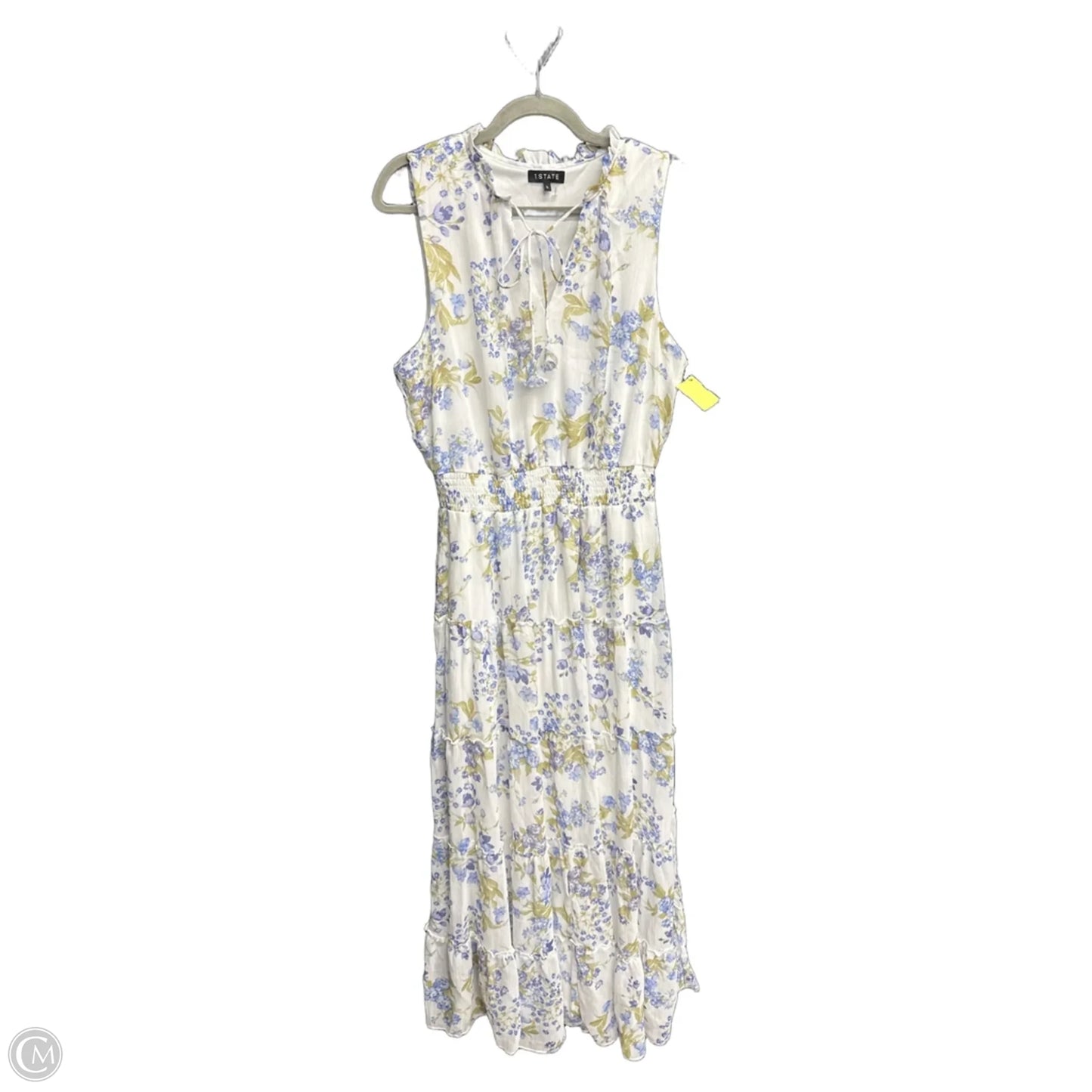 Dress Casual Maxi By 1.state In Floral Print, Size: L