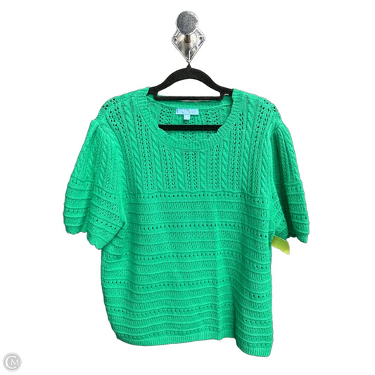 Top Short Sleeve By Draper James In Green, Size: Xl