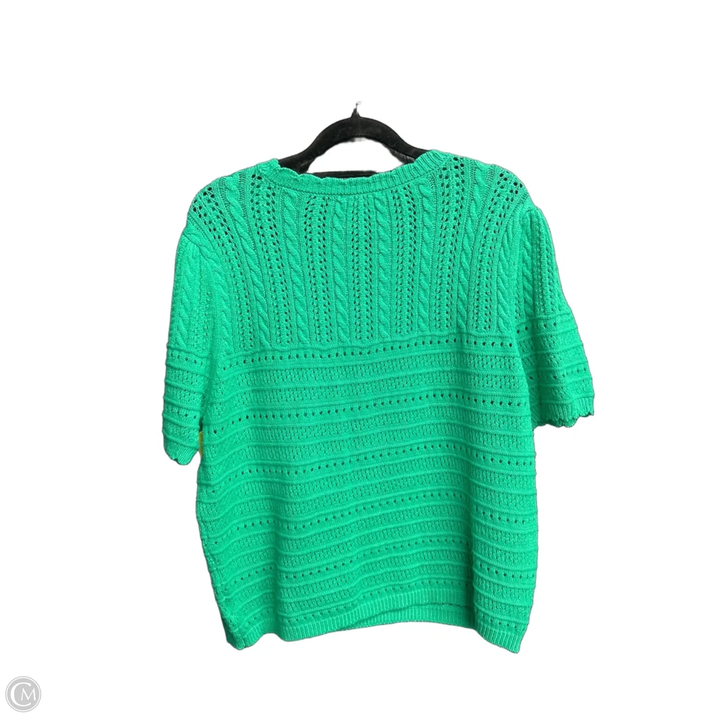 Top Short Sleeve By Draper James In Green, Size: Xl