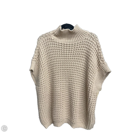 Sweater Short Sleeve By Clothes Mentor In Brown, Size: L