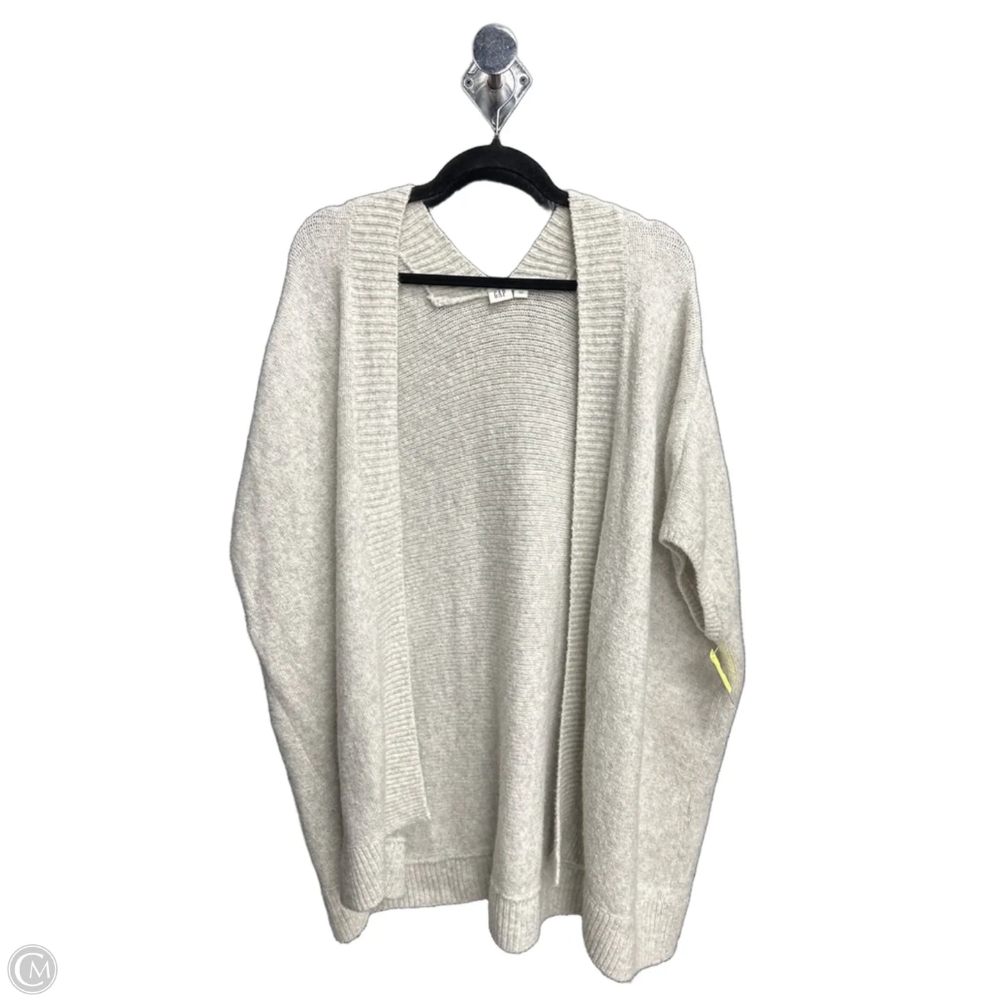Sweater Cardigan By Gap In Grey, Size: Xs