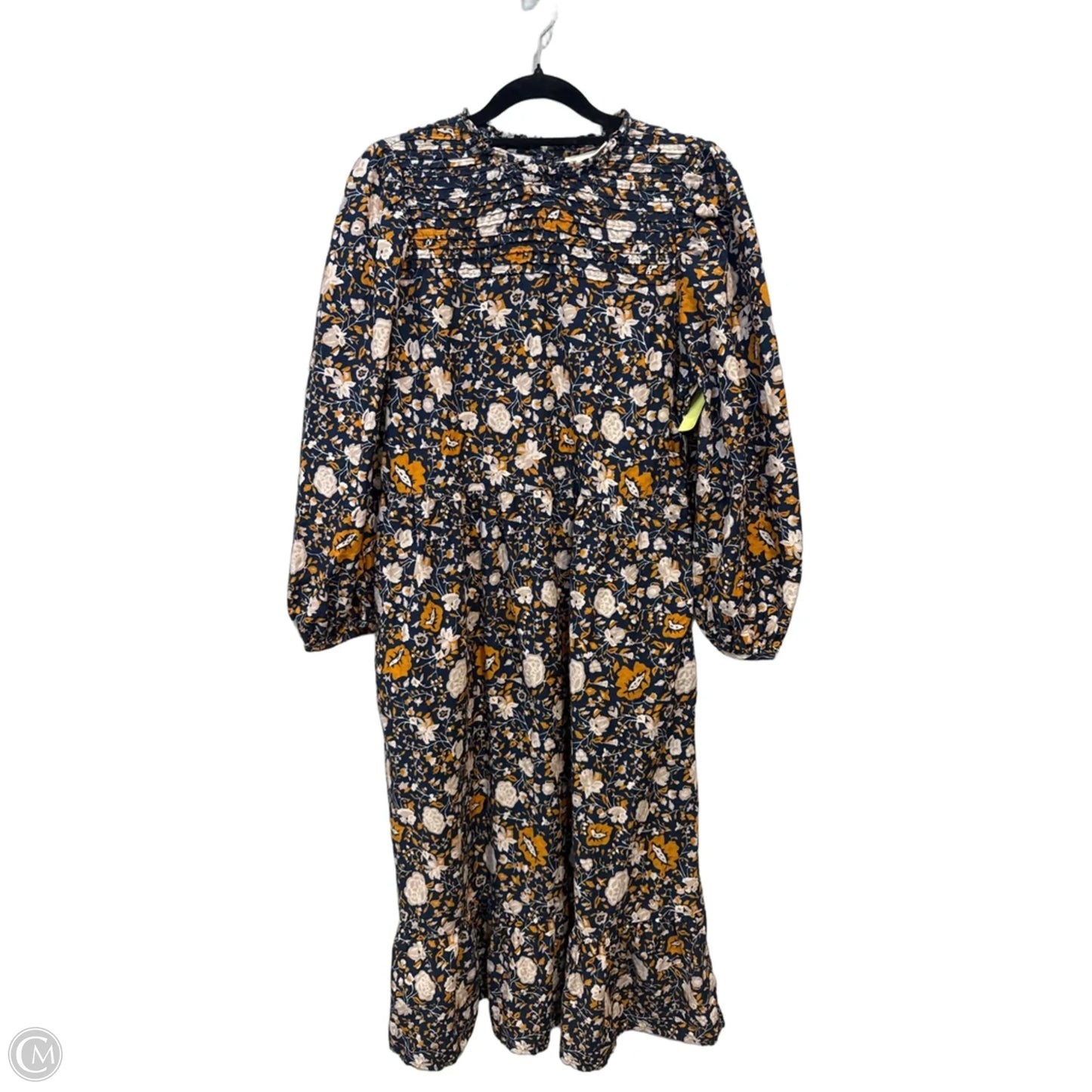 Dress Casual Midi By Universal Thread In Floral Print, Size: S