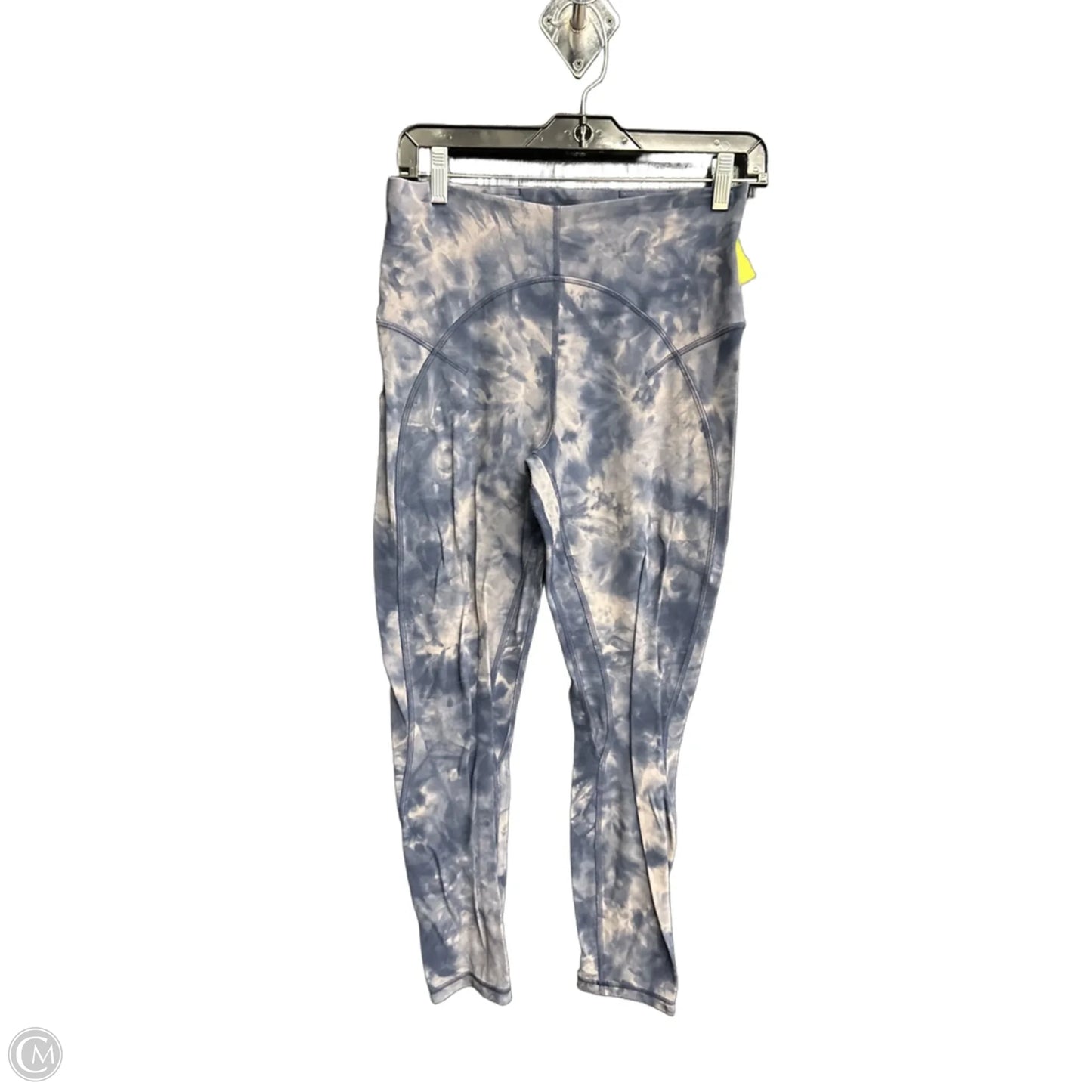 Athletic Leggings By Lululemon In Tie Dye Print, Size: 8