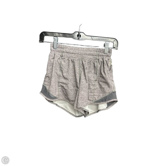 Athletic Shorts By Lululemon In Grey, Size: 2