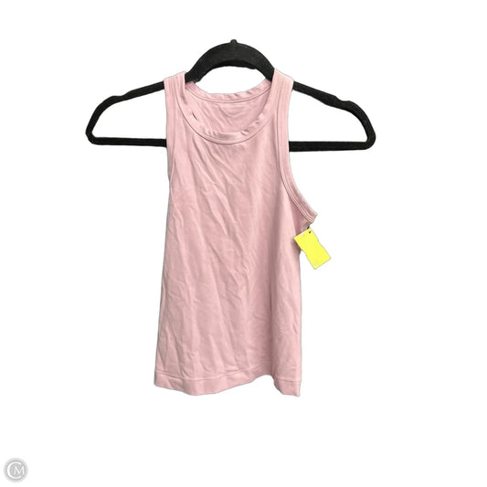 Athletic Tank Top By Lululemon In Pink, Size: S