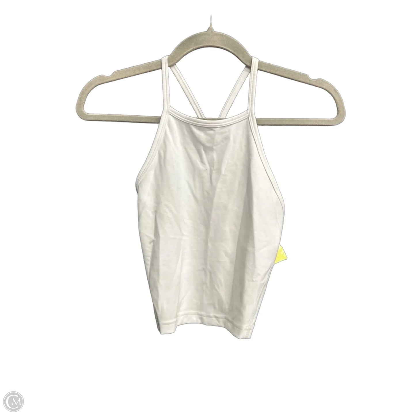 Athletic Tank Top By Lululemon In White, Size: Xs