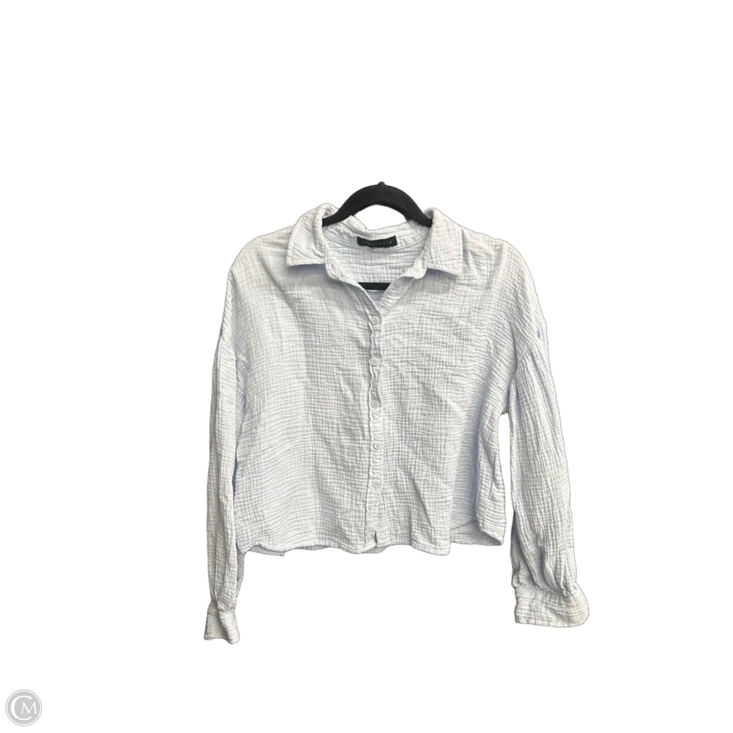 Top Long Sleeve By Sanctuary In Blue, Size: M