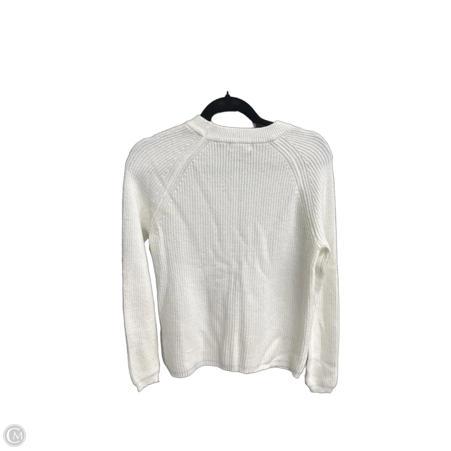 Sweater By Tahari In White, Size: S