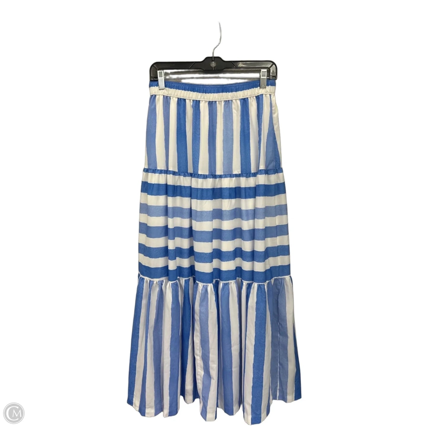 Skirt Maxi By Vineyard Vines In Blue & White, Size: S