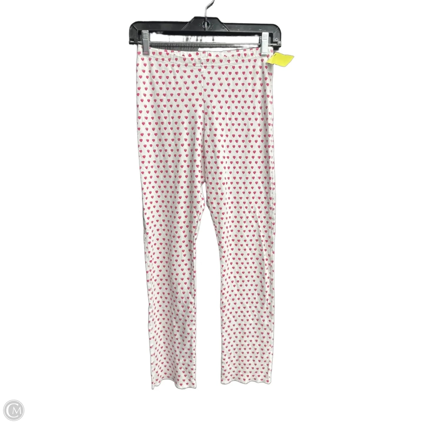 Pants Leggings By Roller Rabbit In Pink & White, Size: Xs