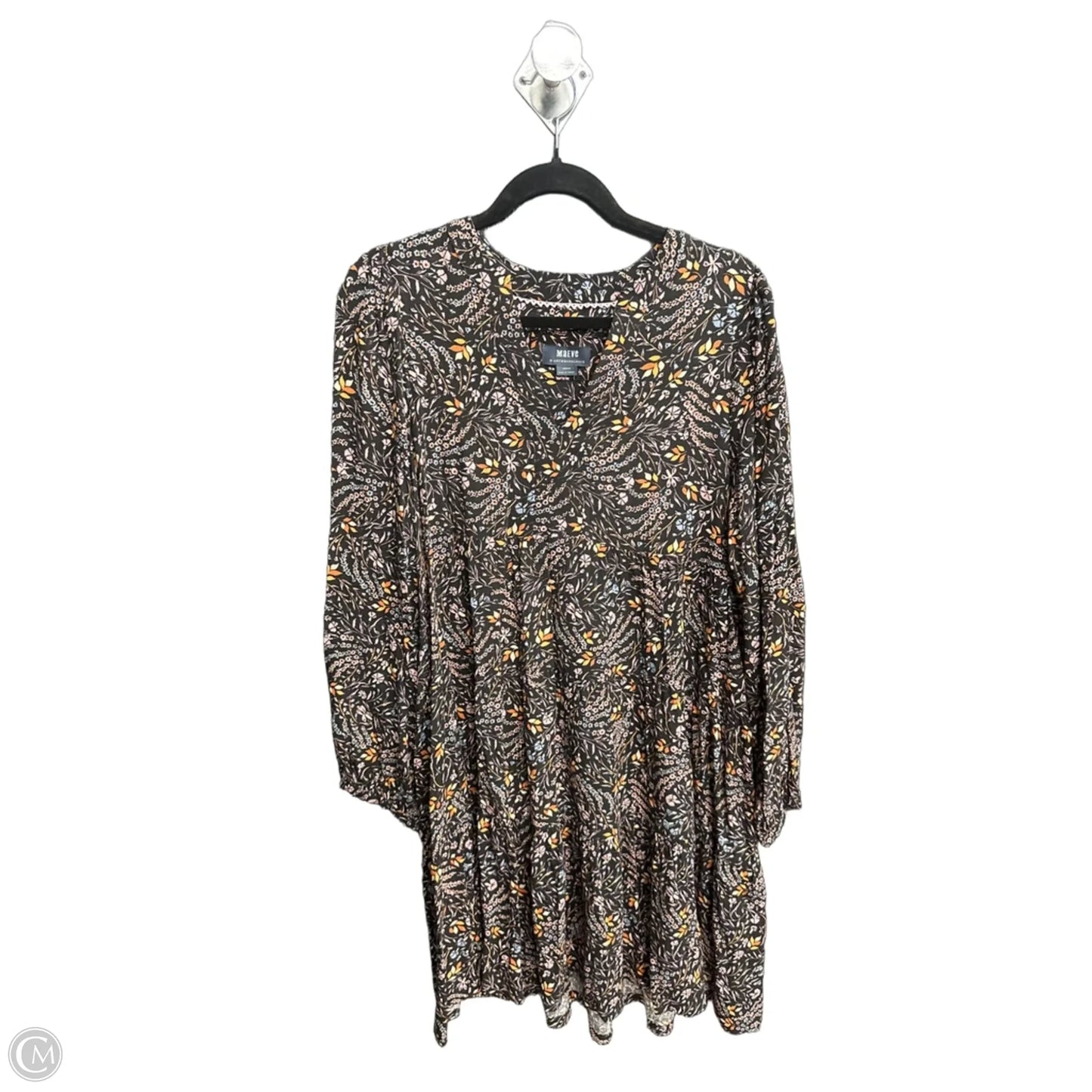 Dress Casual Midi By Maeve In Black, Size: M