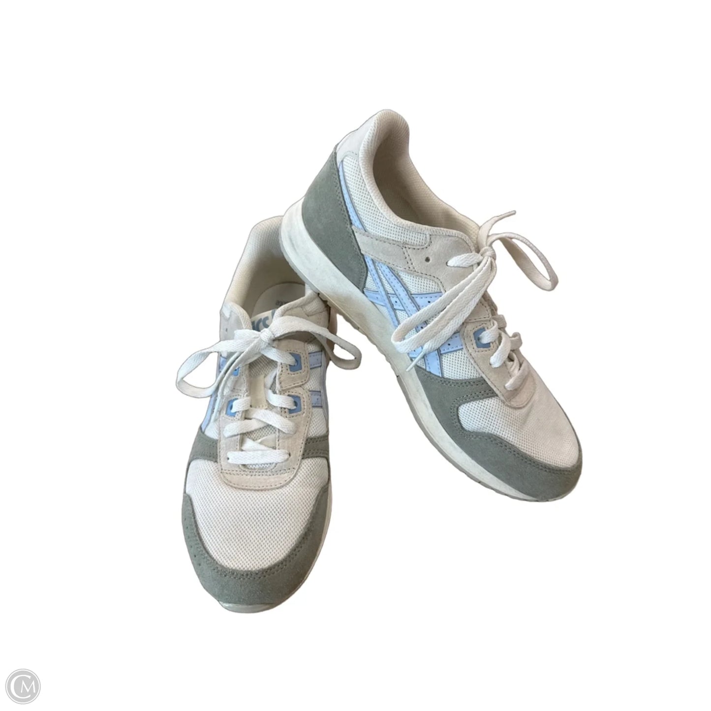 Shoes Athletic By Asics In Blue & Grey, Size: 9.5