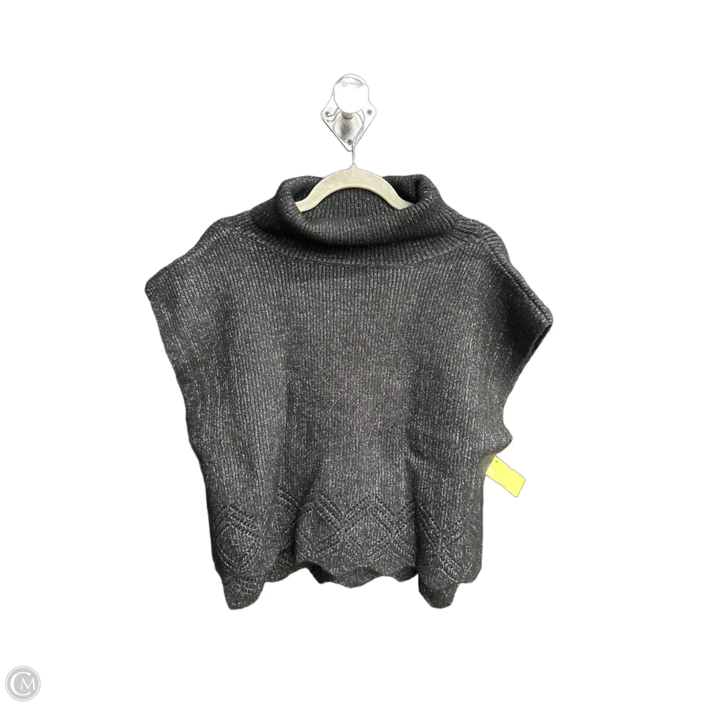 Vest Sweater By Clothes Mentor In Black, Size: Osfm