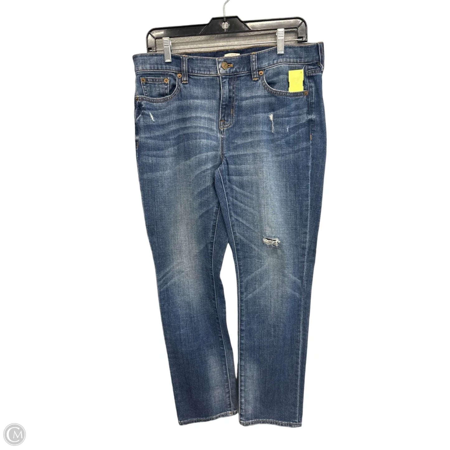 Jeans Boot Cut By J. Crew In Blue Denim, Size: 6
