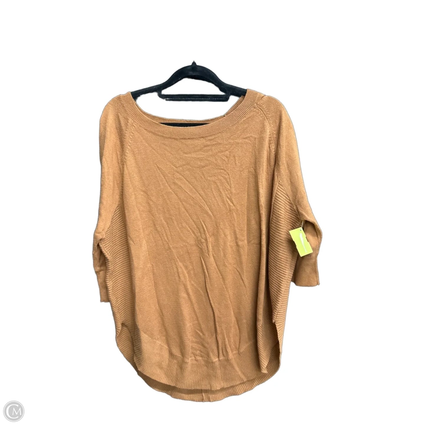 Top Long Sleeve By Express In Brown, Size: Xs