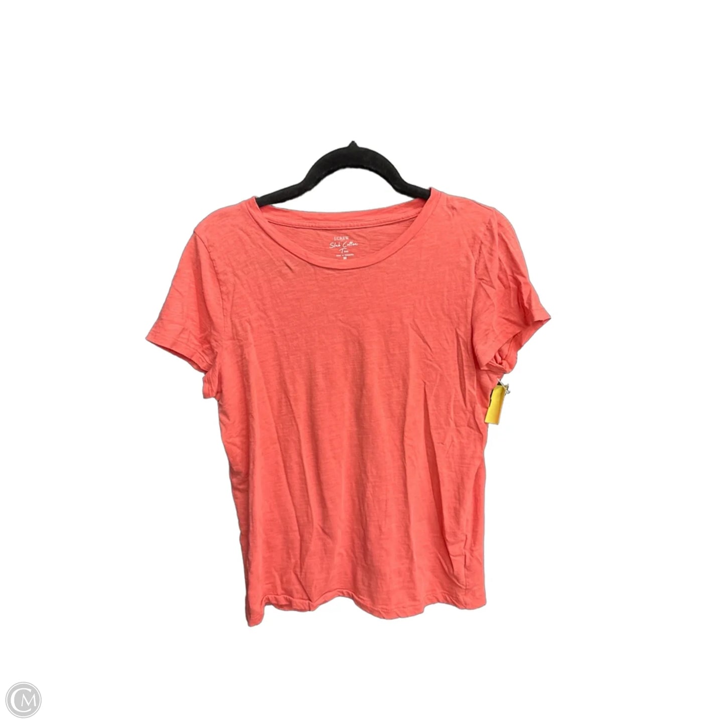 Top Short Sleeve Basic By J. Crew In Pink, Size: M