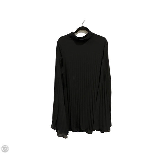Dress Casual Midi By Clothes Mentor In Black, Size: 2x