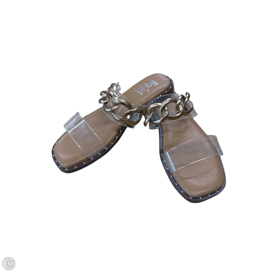 Sandals Flats By Corkys In Clear, Size: 8