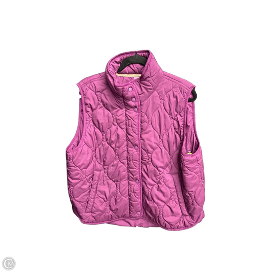 Vest Puffer & Quilted By Lou And Grey In Purple, Size: L