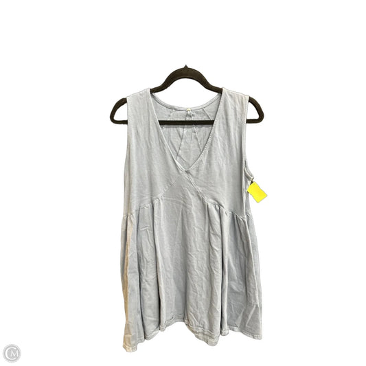 Dress Casual Short By Clothes Mentor In Blue, Size: M
