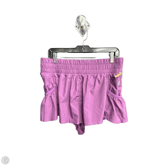 Athletic Shorts By Free People In Purple, Size: L