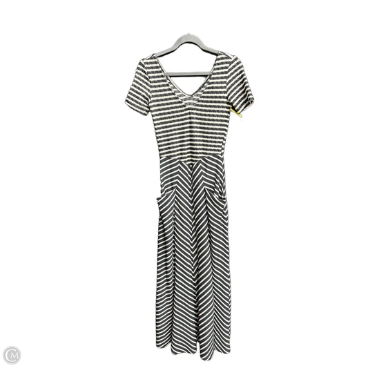 Dress Casual Maxi By Blakeley In Black & White, Size: Xs