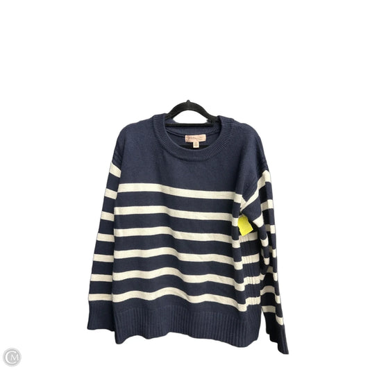 Sweater By Philosophy In Striped Pattern, Size: M