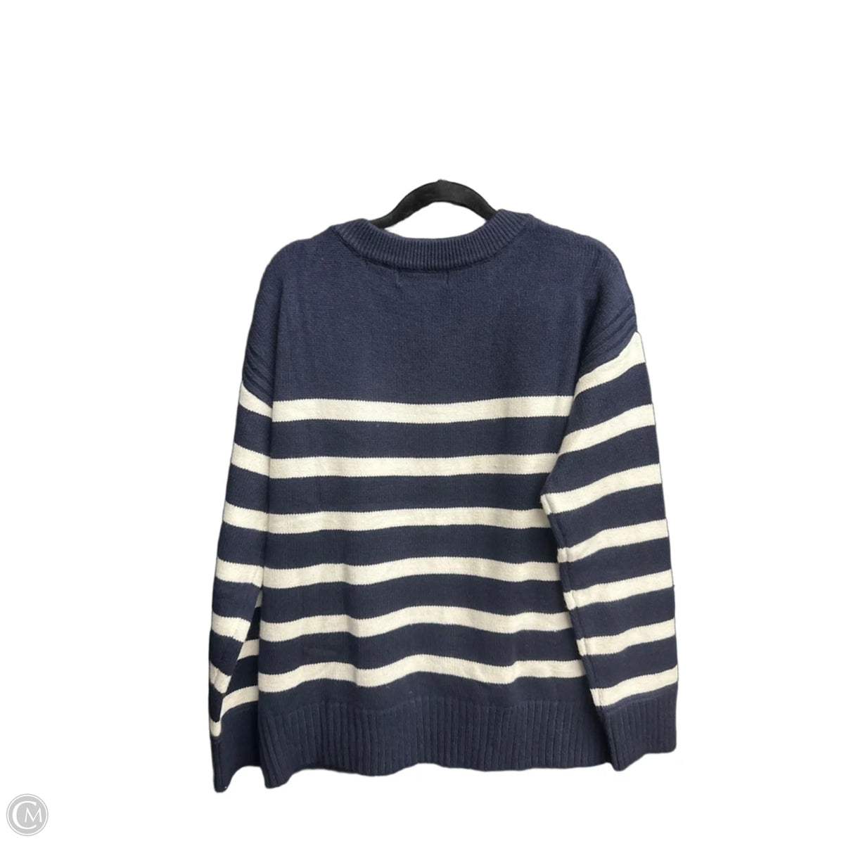 Sweater By Philosophy In Striped Pattern, Size: M