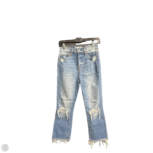 Jeans Straight By Daze Denim In Blue Denim, Size: 2