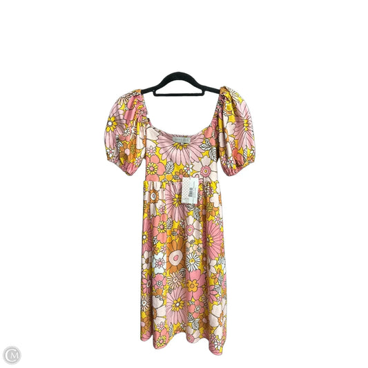 Dress Casual Short By Clothes Mentor In Floral Print, Size: Xs