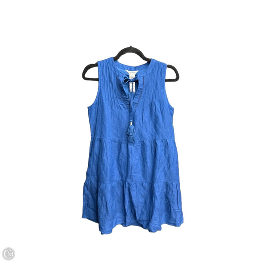 Dress Casual Midi By Tommy Bahama In Blue, Size: Xs