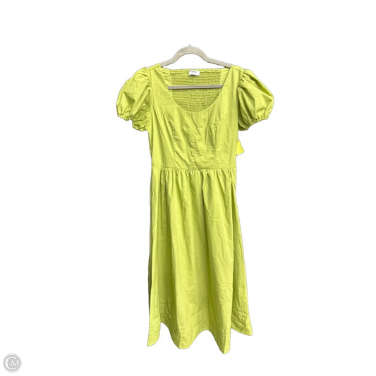 Dress Casual Maxi By The Workshop In Green, Size: M