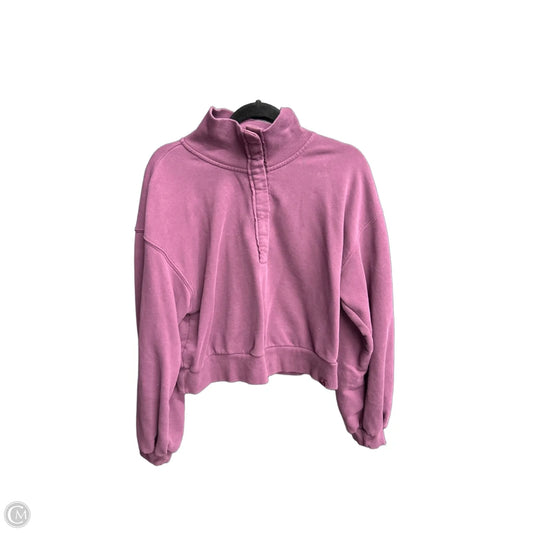 Sweatshirt Collar By Joy Lab In Purple, Size: S