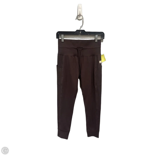 Athletic Leggings By Vuori In Brown, Size: M