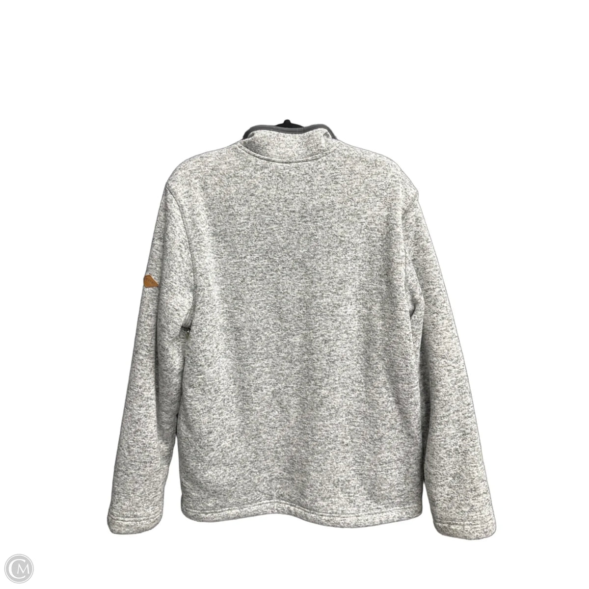 Sweatshirt Collar By Orvis In Grey, Size: M