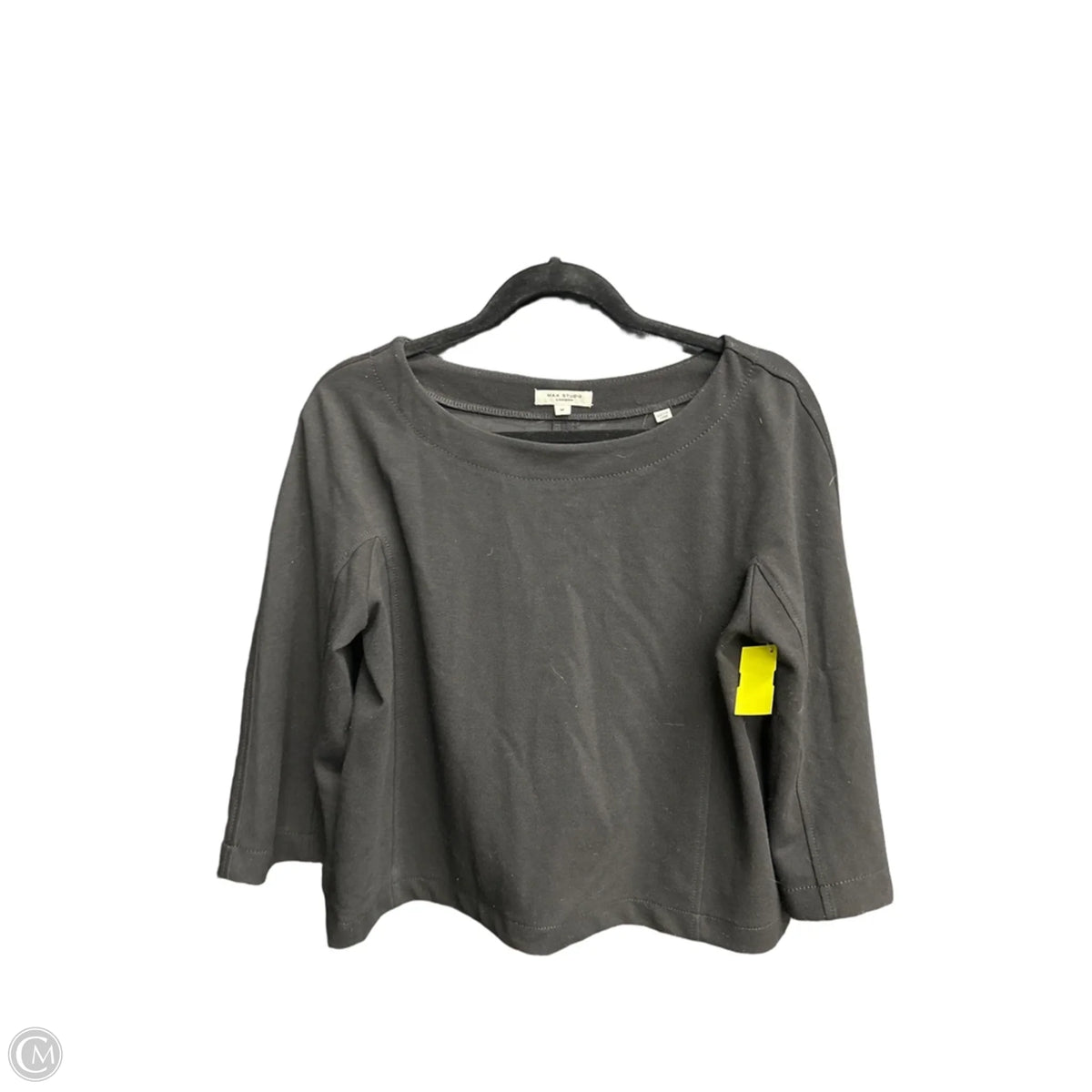 Blouse Long Sleeve By Max Studio In Black, Size: M