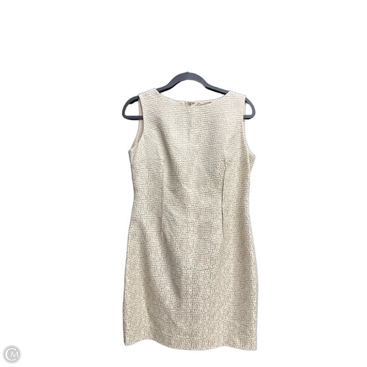 Dress Designer By Carolina Herrera In Cream, Size: 10