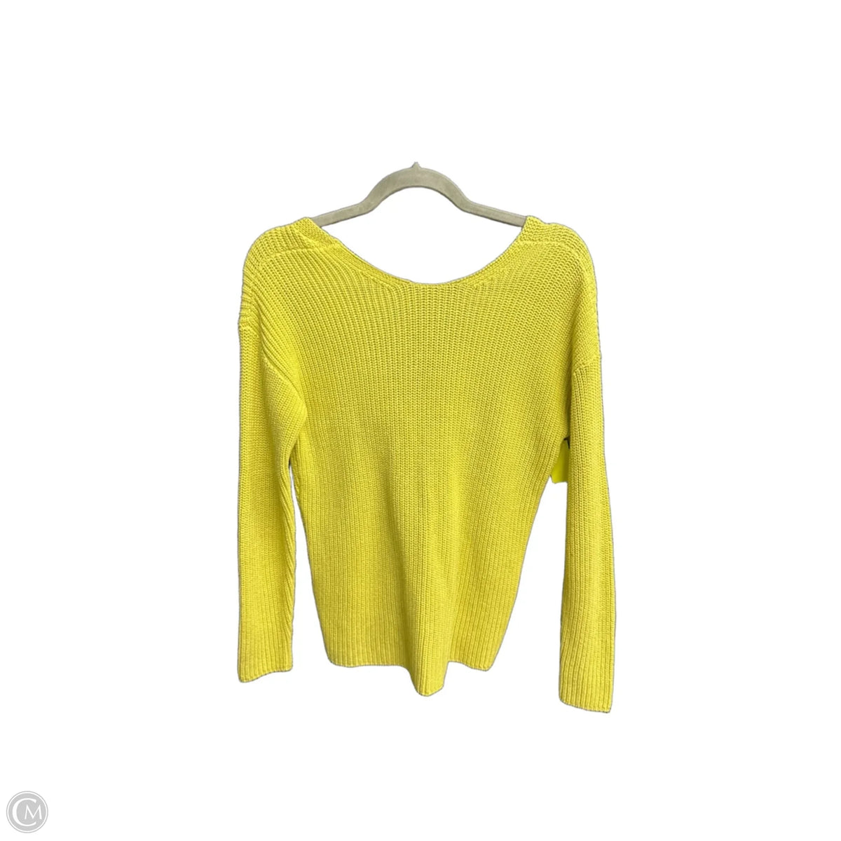 Sweater By Loft In Yellow, Size: Sp