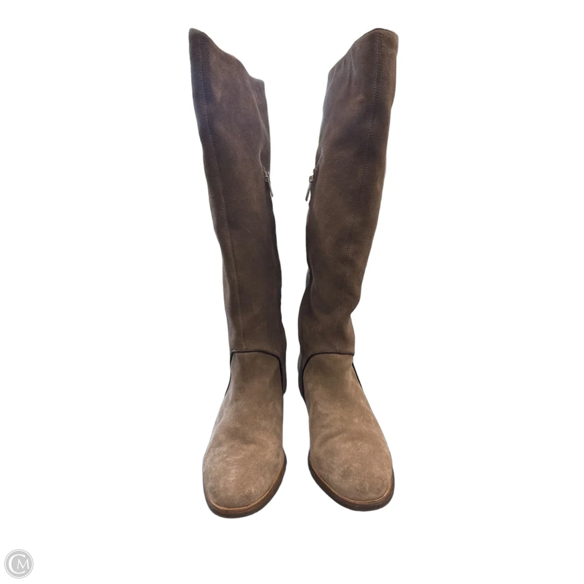 Boots Designer By Ugg In Grey, Size: 10