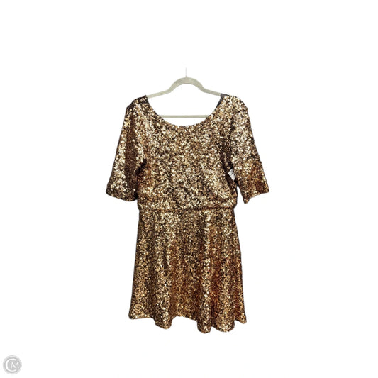 Dress Casual Short By French Connection In Gold, Size: 12