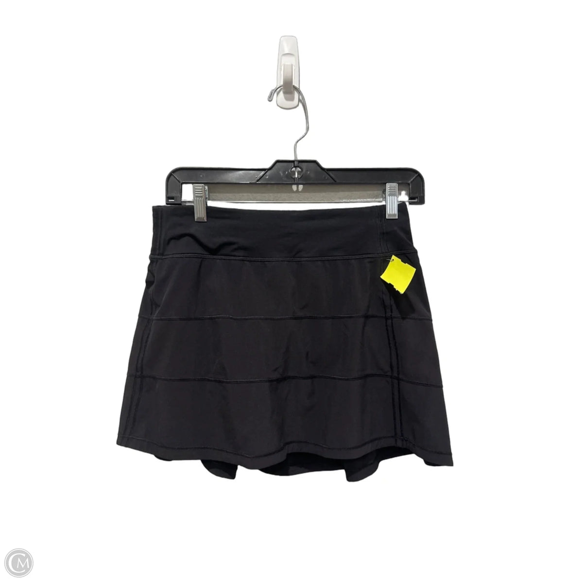 Athletic Skort By Lululemon In Black, Size: S