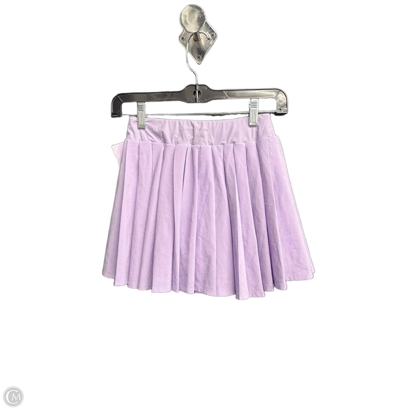 Athletic Skirt By Outdoor Voices In Purple, Size: Xs