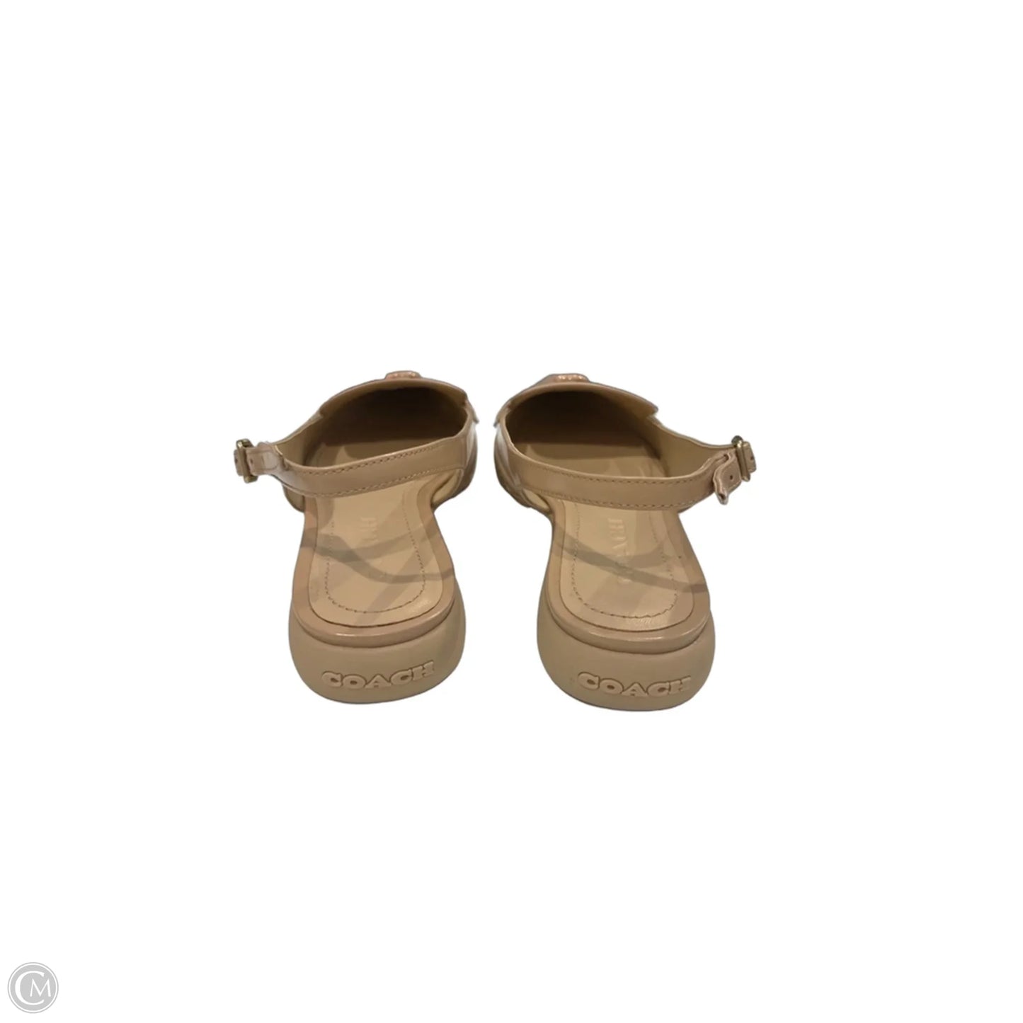 Shoes Designer By Coach In Tan, Size: 7