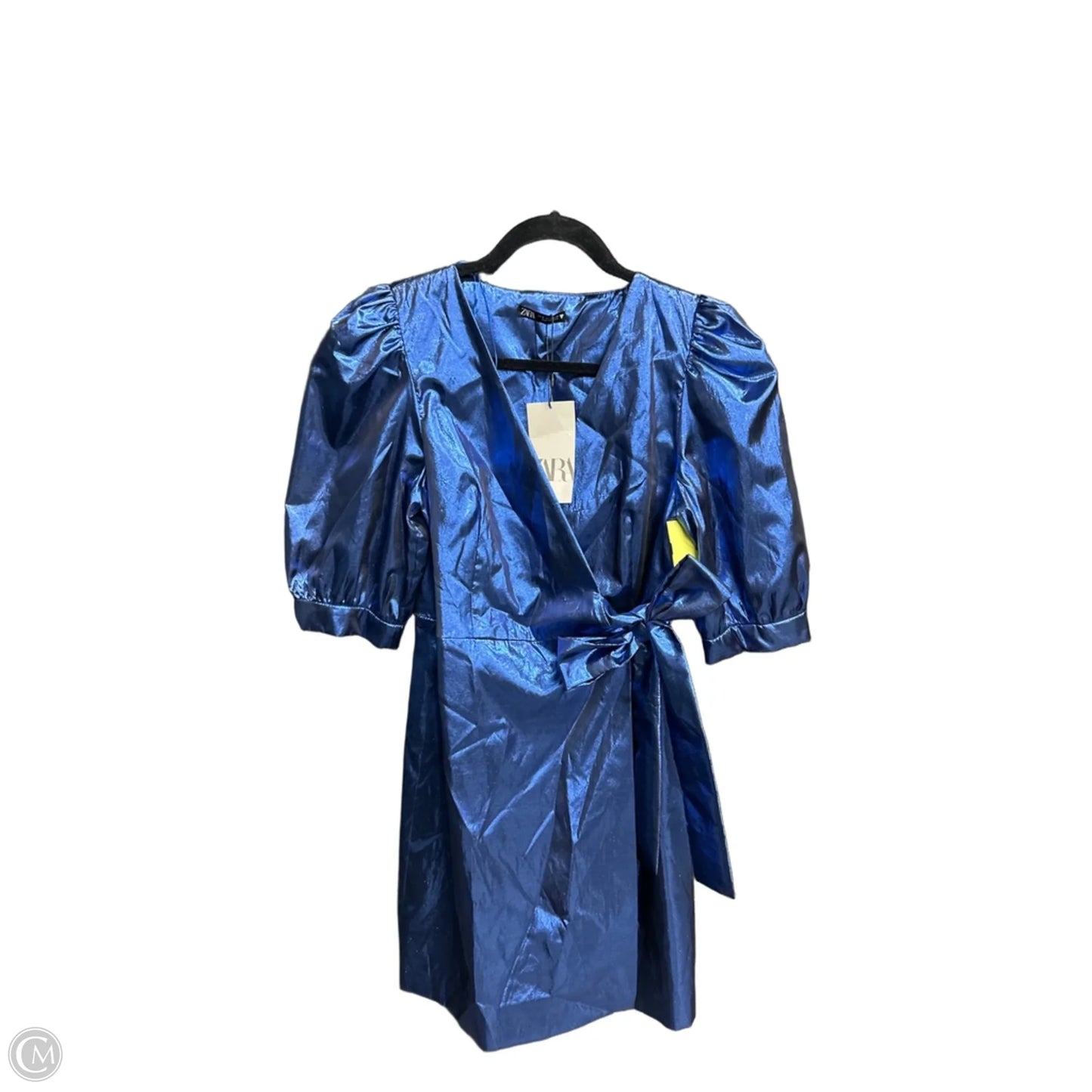 Dress Party Short By Zara In Blue, Size: M